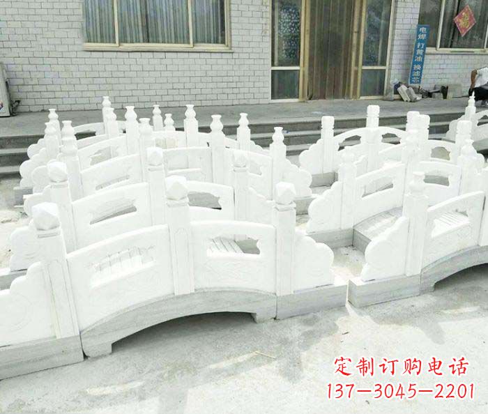 河源专业定制大理石拱桥雕塑
