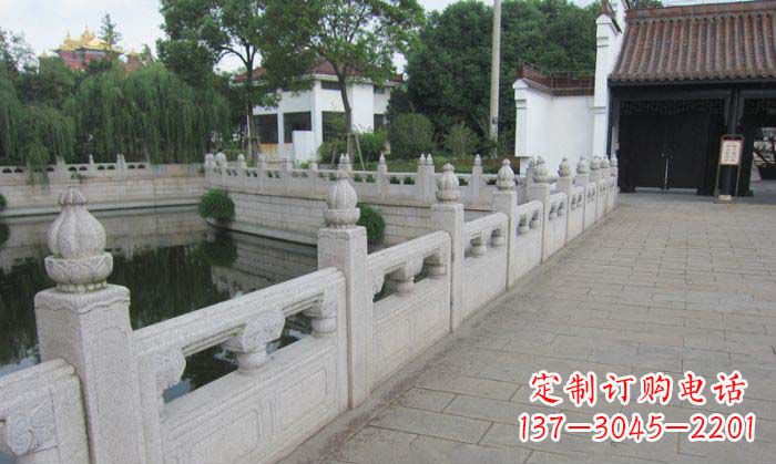 河源精美大理石栏板雕塑