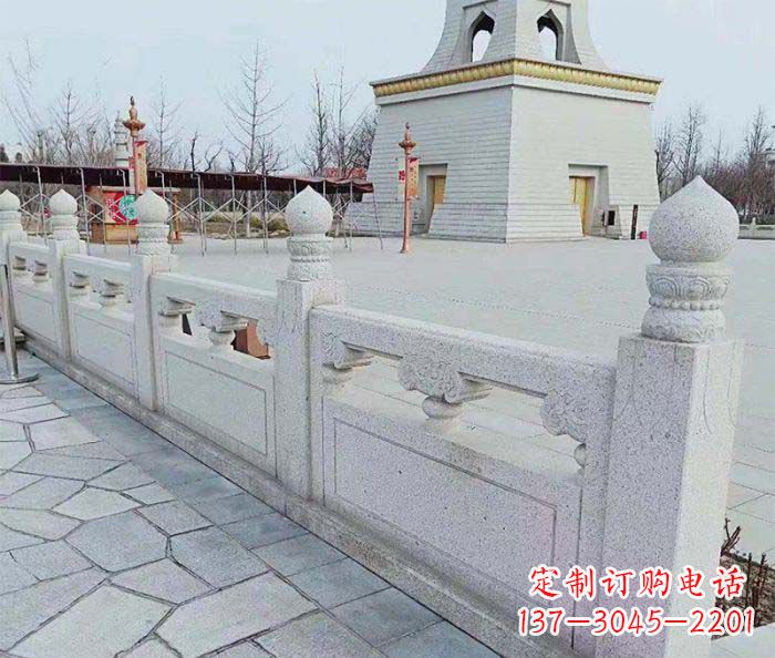 河源精美大理石栏板石雕