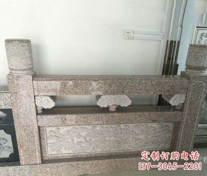 河源精美大理石栏板雕塑