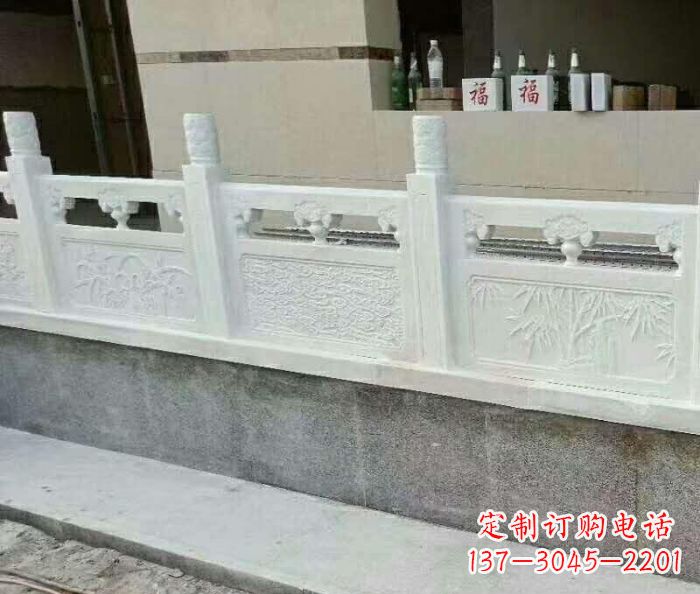 河源艺术大理石栏板石雕