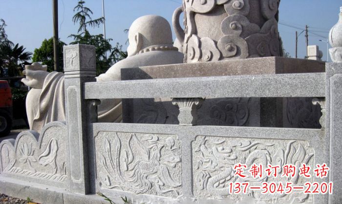 河源公园景观大理石栏板石雕