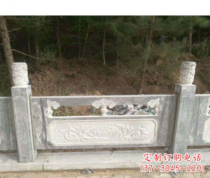 河源大理石栏板石雕艺术品