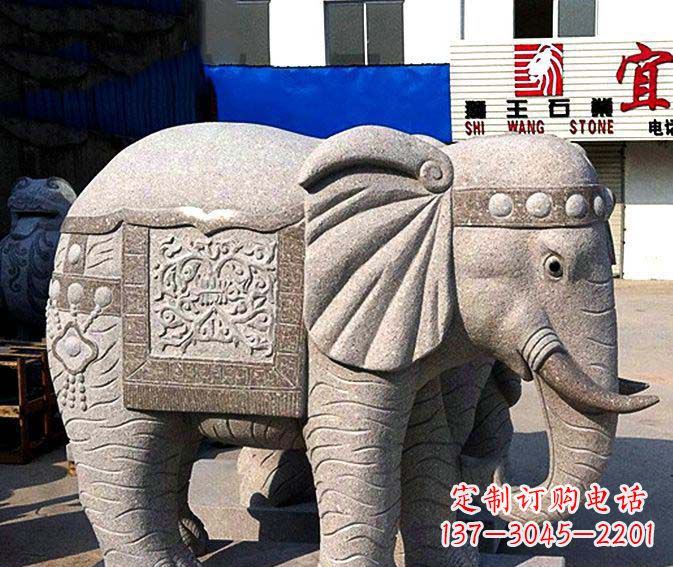 河源高品质缅甸大象雕塑