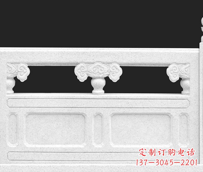 河源汉白玉石栏板雕塑