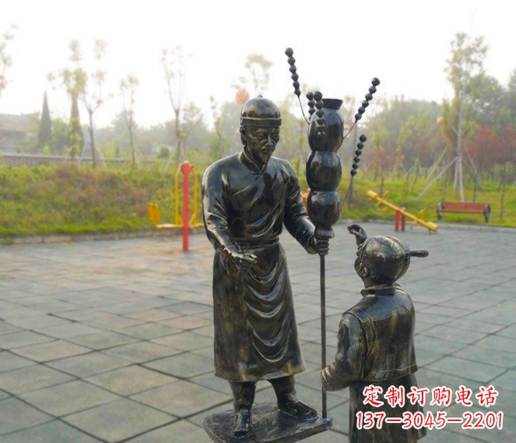 河源精美仿铜葫芦雕塑
