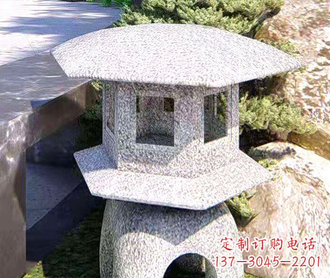 河源石头雕塑灯——点亮公园之美