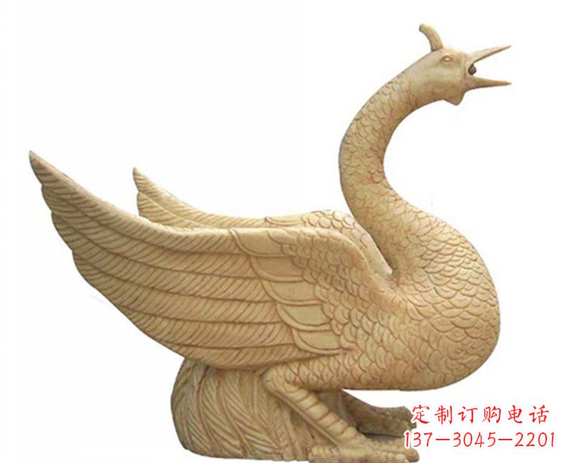 河源高质量喷水凤凰石雕