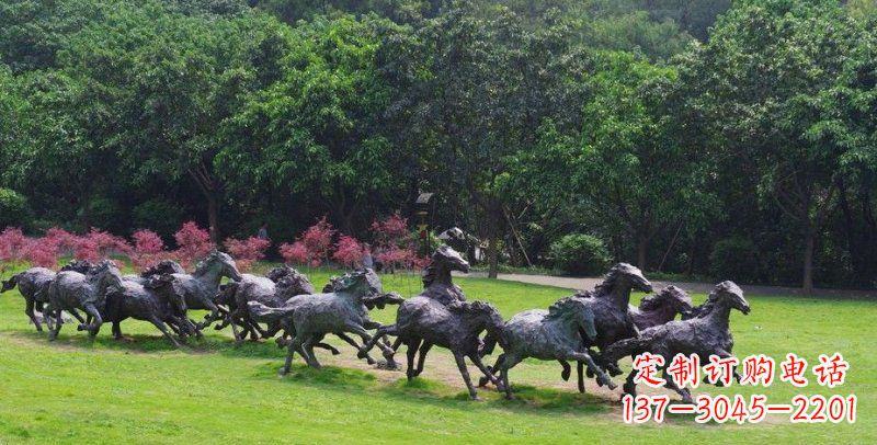 河源中领雕塑精美细腻的动物铜雕