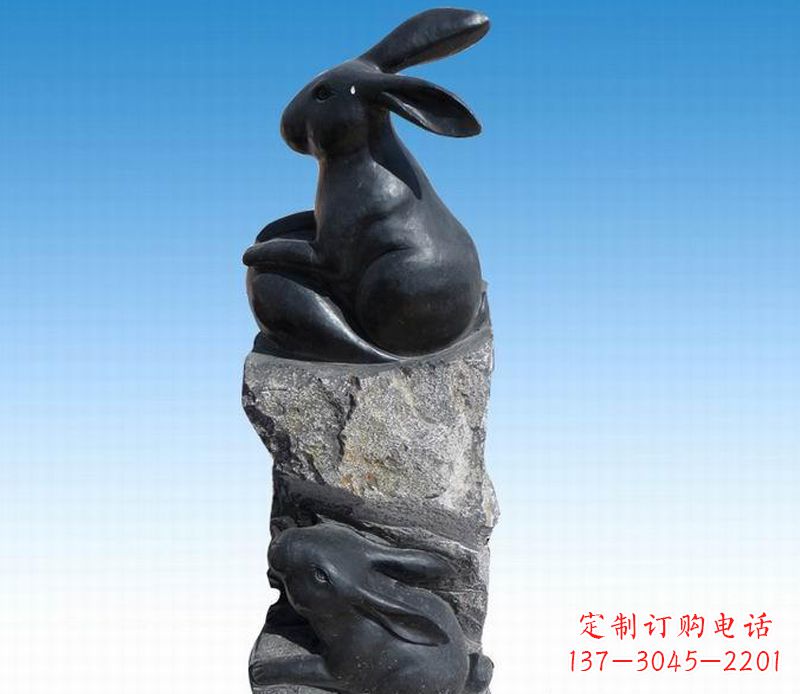 河源中领雕塑-十二生肖石雕