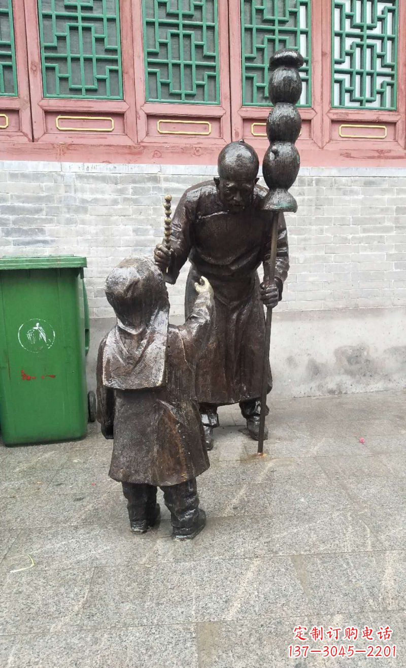 河源精美铜葫芦雕塑