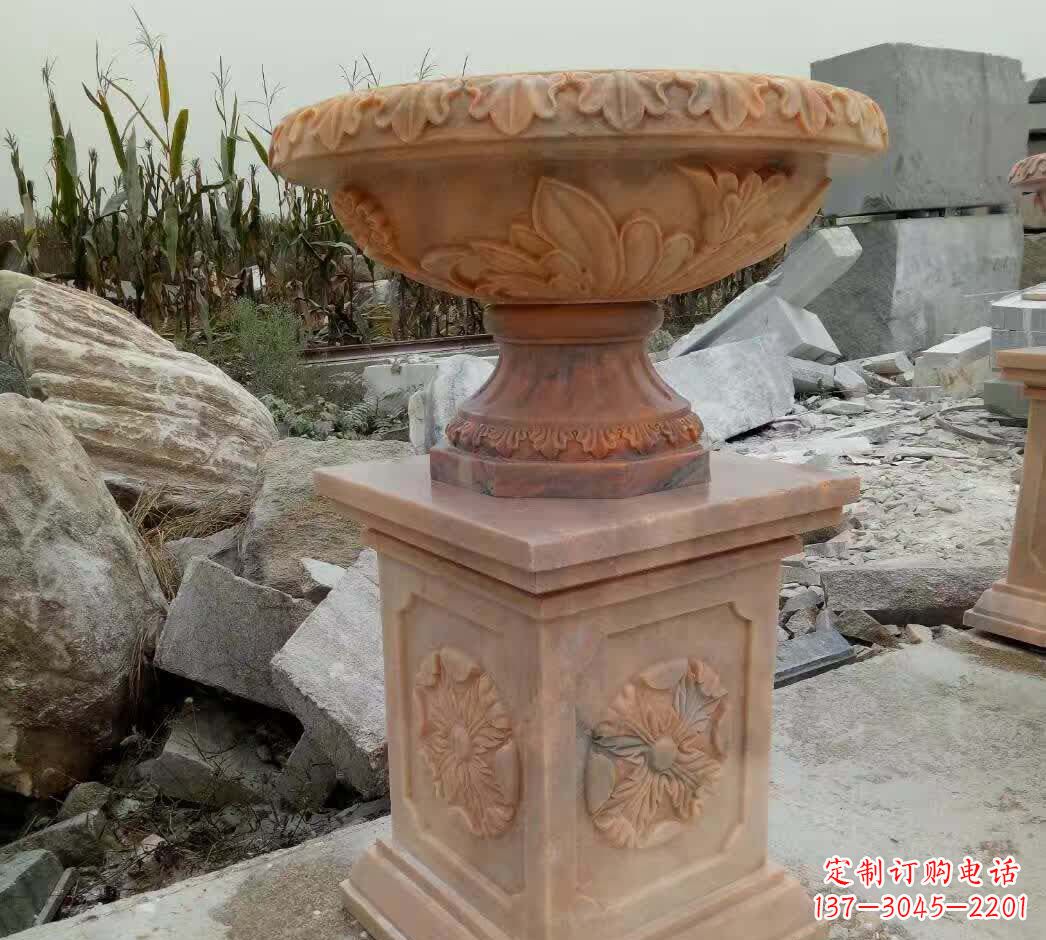河源高端花盆雕塑