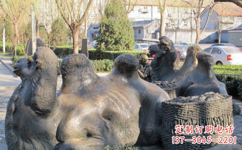 河源特大型骆驼铜雕