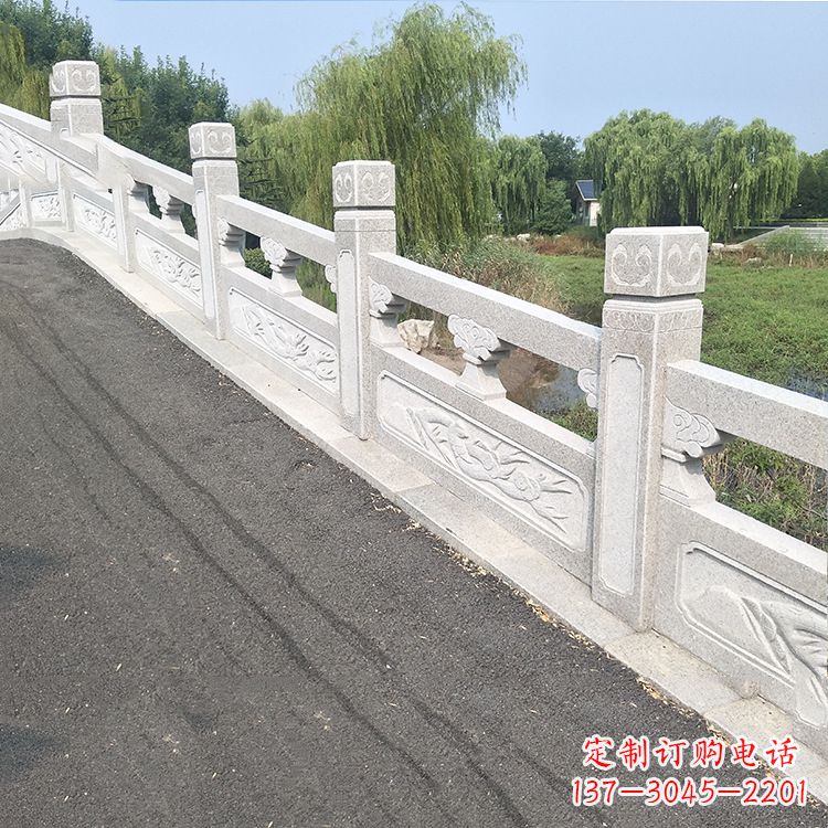 河源独特的大理石栏杆护栏雕塑,让公园更加精致