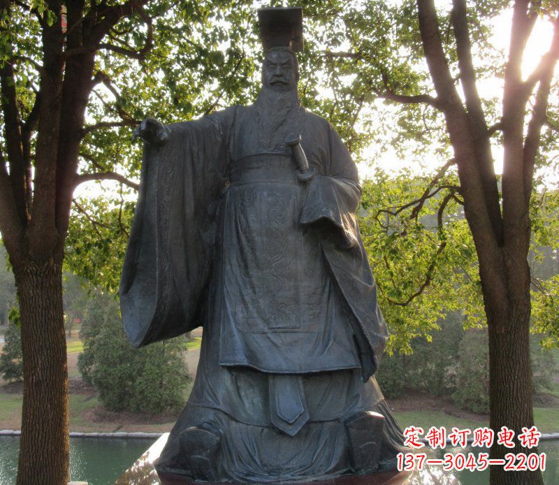 河源精美刘邦铜雕,历史悠久,每一块都是绝世精品!