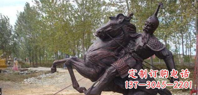 河源复古骑士马雕塑