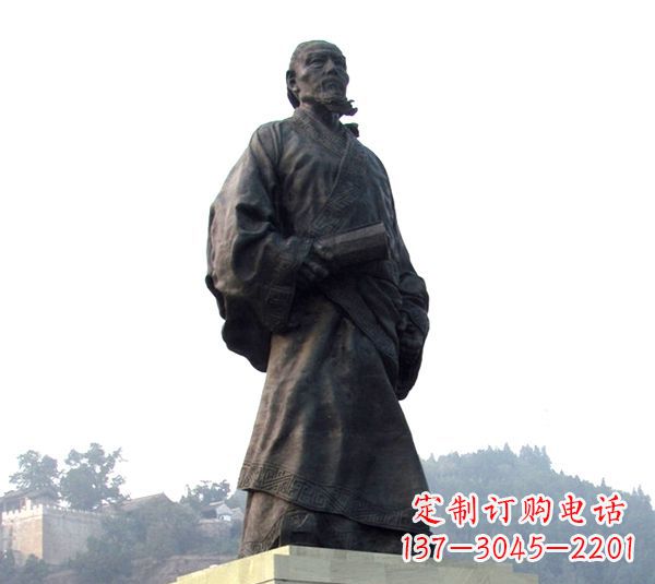 河源中领雕塑司马迁雕像,正宗传承古代文化