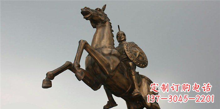 河源古罗马骑马战士铜雕——令人惊叹的骑马雕塑
