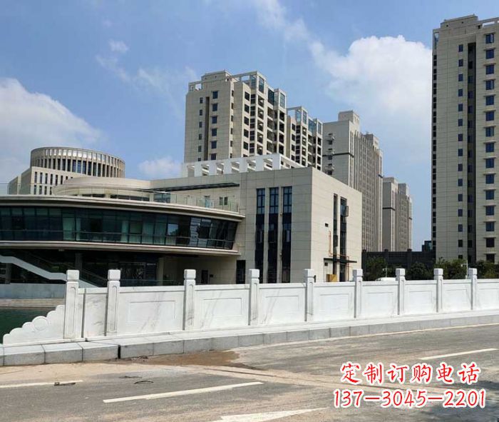 河源享受精美的广场景观大理石栏板雕塑