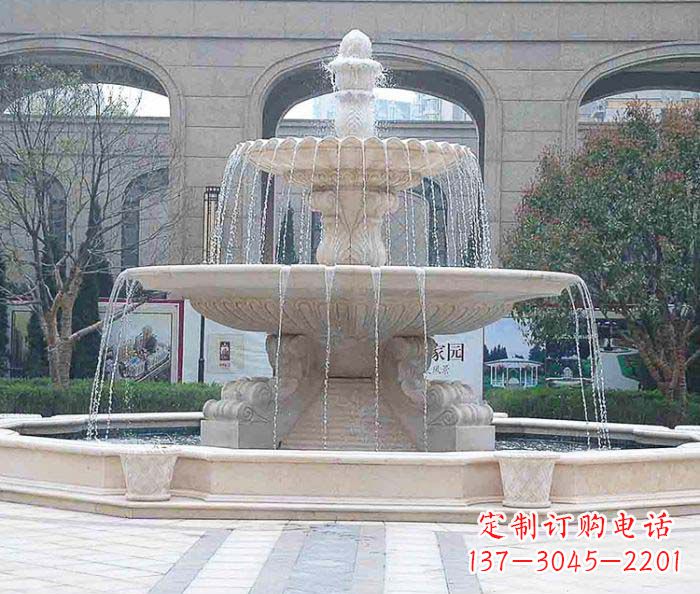 河源为广场添彩的喷泉大型石雕