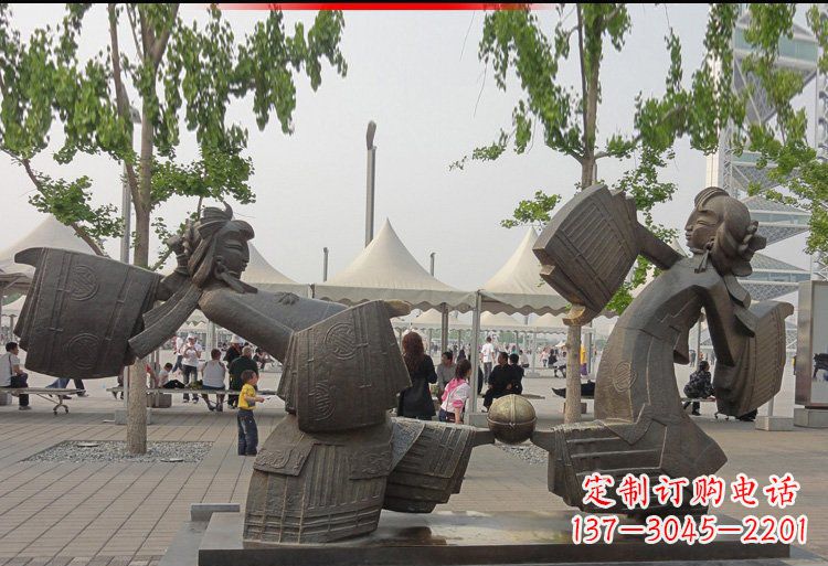 河源芭蕾舞姿精雕美女雕塑