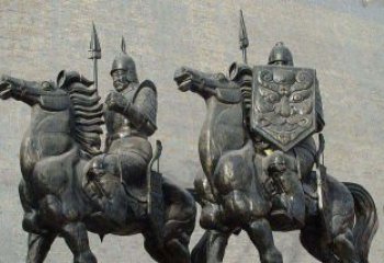 河源中领雕塑推出的将军铜雕以古代将军的形象为…
