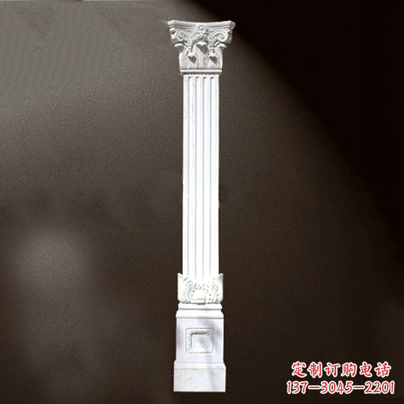 河源汉白玉罗马马雕塑是由中领雕塑定制制作的一…