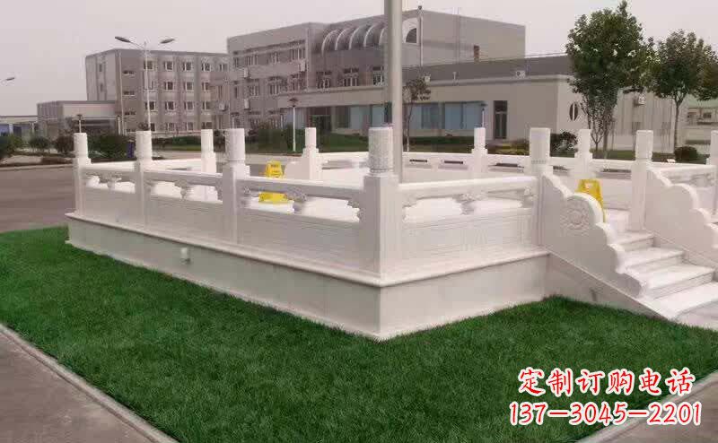 河源完美艺术——汉白玉升旗台雕塑