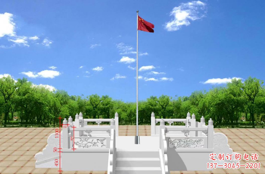 河源中领雕塑—汉白玉12