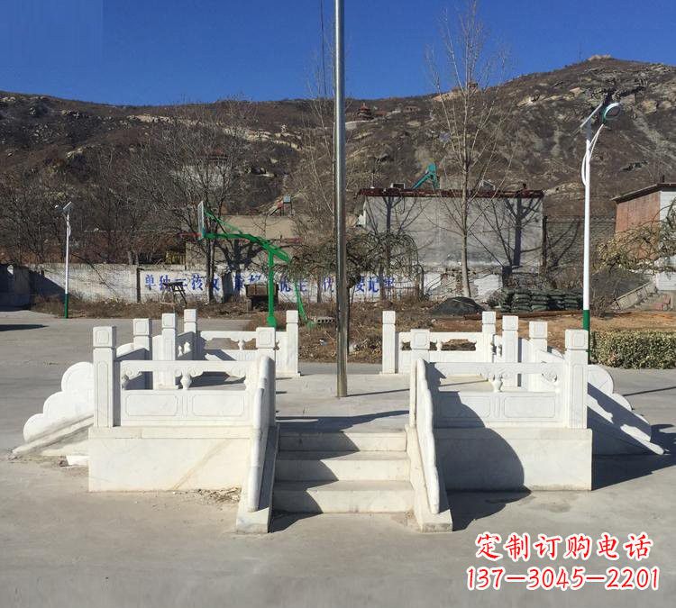 河源汉白玉升旗台雕塑