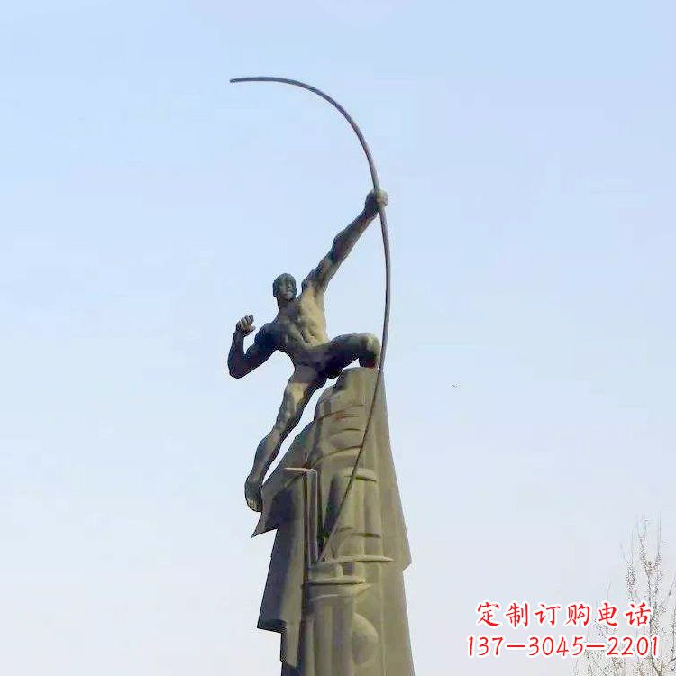 河源精美雕塑,品质保证——后羿雕塑