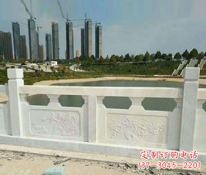 河源护城河建筑石雕栏板 (2)