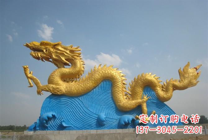 河源金雕之王——中领雕塑龙雕塑