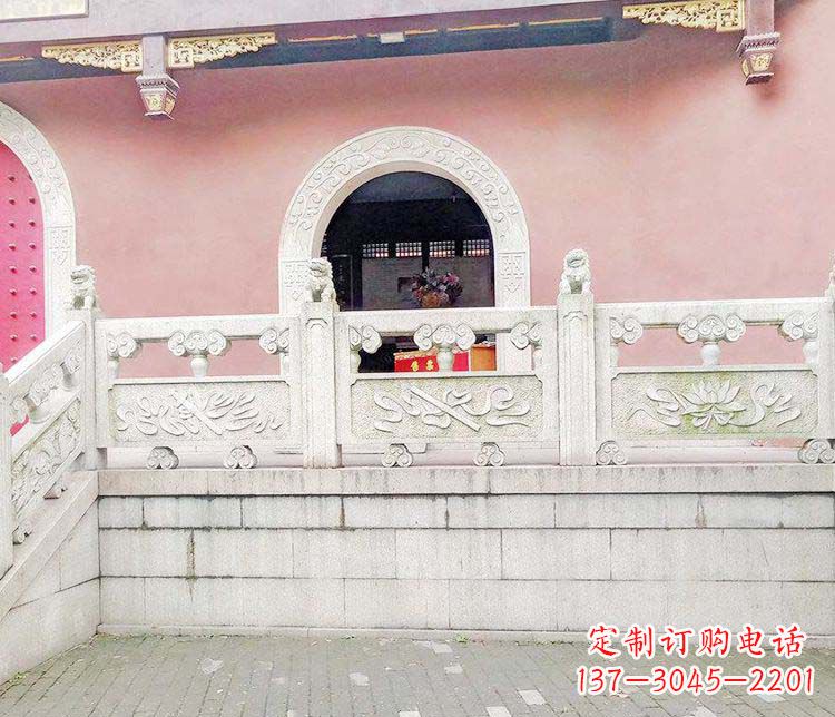 河源中领雕塑:大理石栏板雕塑