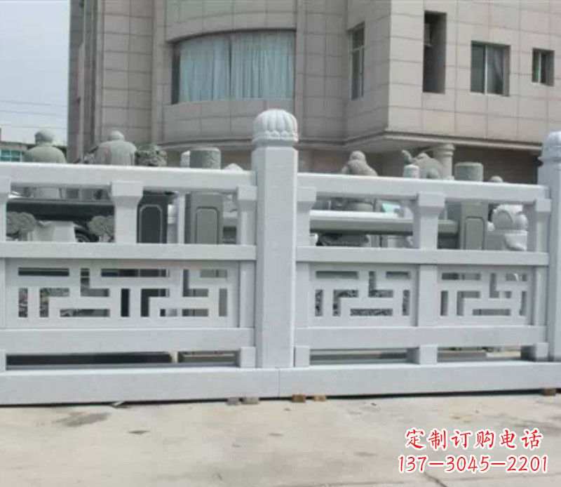 河源大理石栏板石雕,为你的景区增添灵动之美