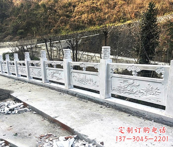 河源精致石雕栏杆,让你的景区更加美丽