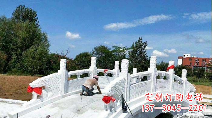 河源标题:领雕塑——最具艺术魅力的汉白玉石雕拱桥