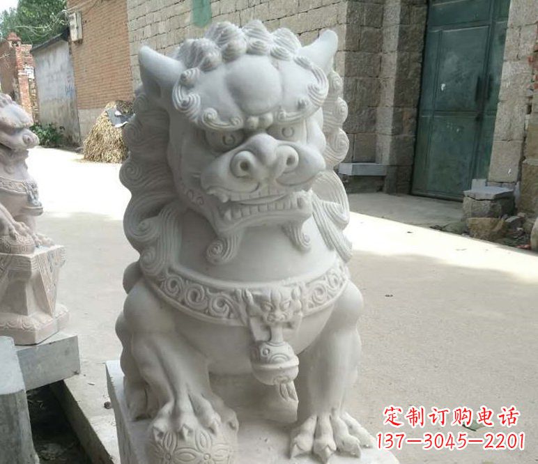 河源南方石雕龙狮子——浓烈的中国风雕塑