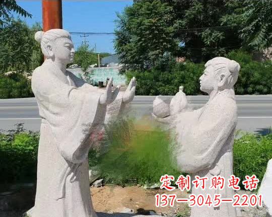 河源尊贵的孔融让梨石雕