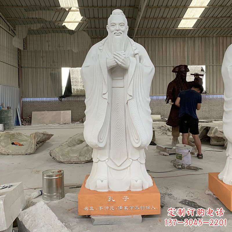 河源孔子石雕,传承智慧与文化