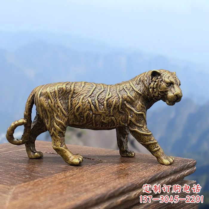 河源中领雕塑推出的复古铜老虎雕塑,为您带来古…