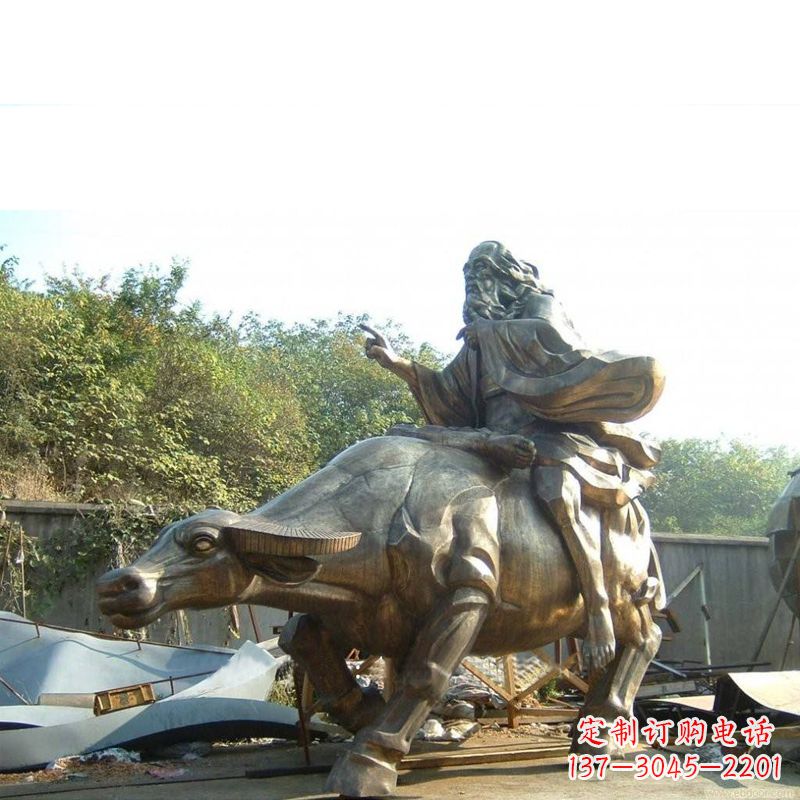 河源绽放老子雕像的传统文化魅力