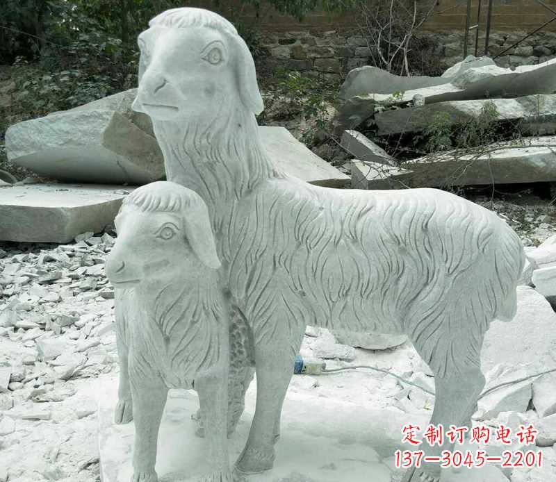 河源唯美美羚羊雕塑，装饰美化你的家园