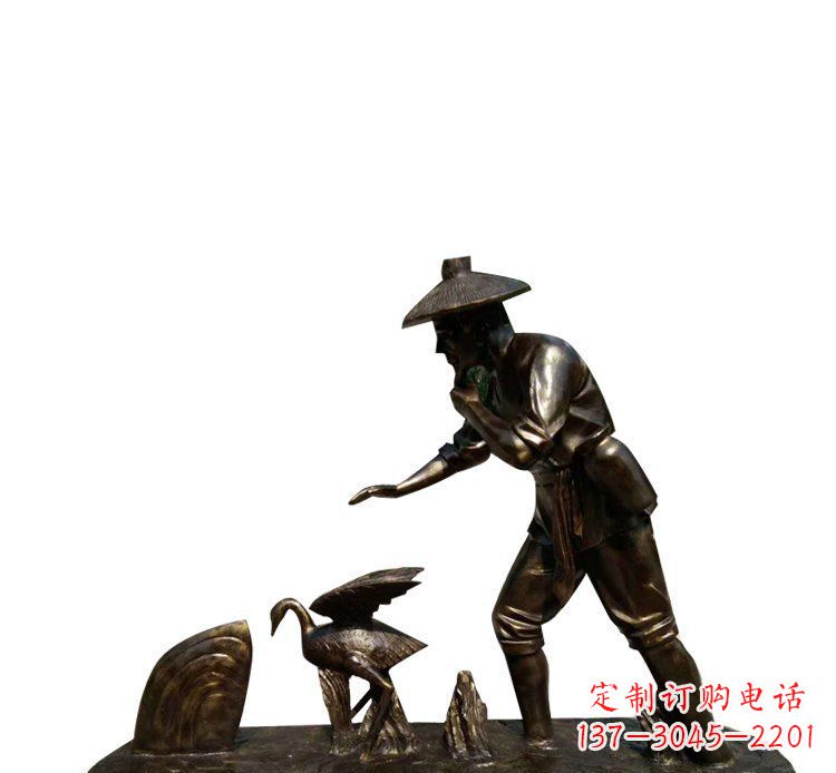 河源精湛工艺,精致鸬鹚雕塑