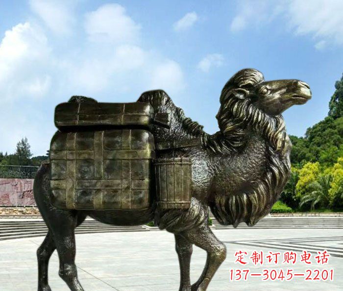 河源铜骆驼雕塑:让传统的艺术回归