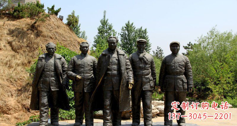 河源传承历史,永记心间——中领雕塑毛主席人物铜雕