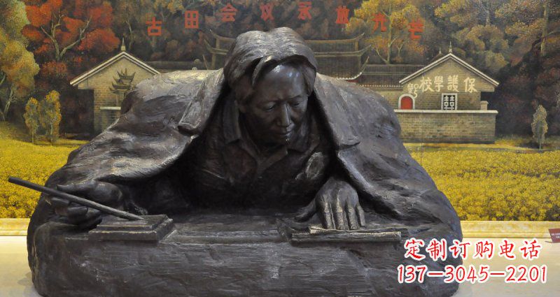 河源雕刻毛主席专属铜雕