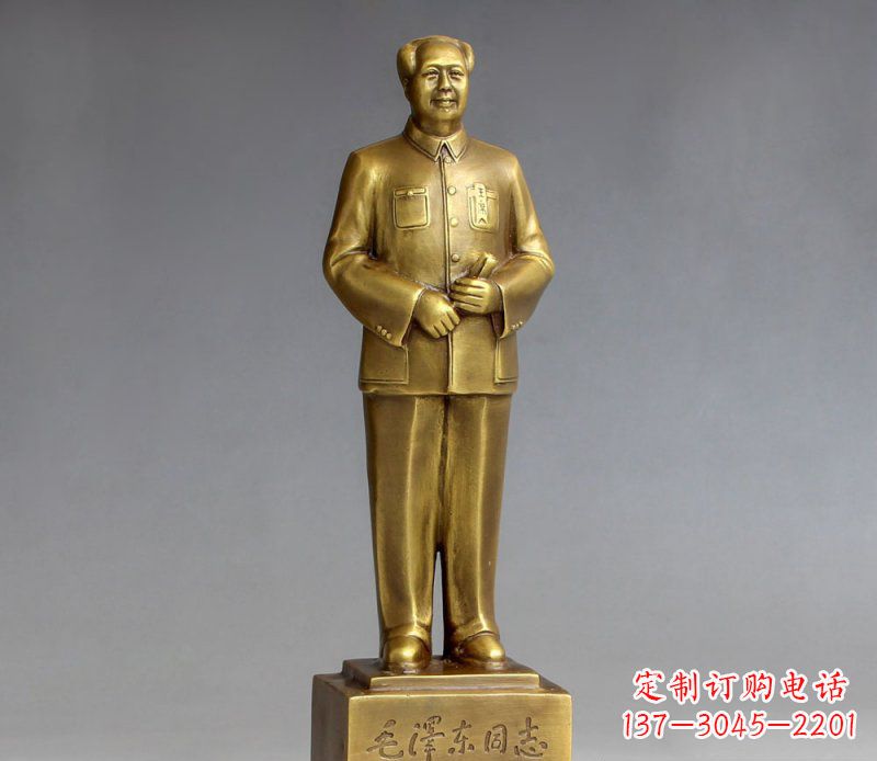 河源中领雕塑:最具创造力的毛主席人物铜雕