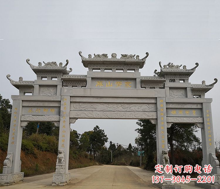 河源牌坊石雕—精美且经久不衰的传统艺术品