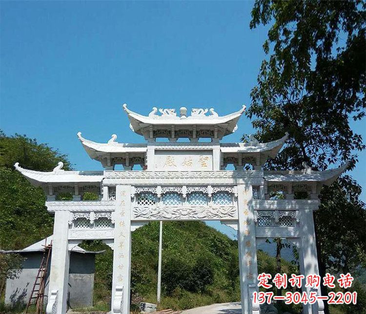 河源钜大牌坊石雕——传承古典精美之美